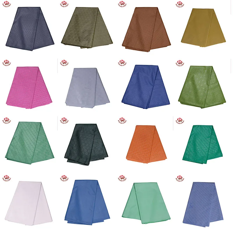 Sewing Batik Fabric - Żakardowa sukienka tkanina poliestrowa Bazin Riche